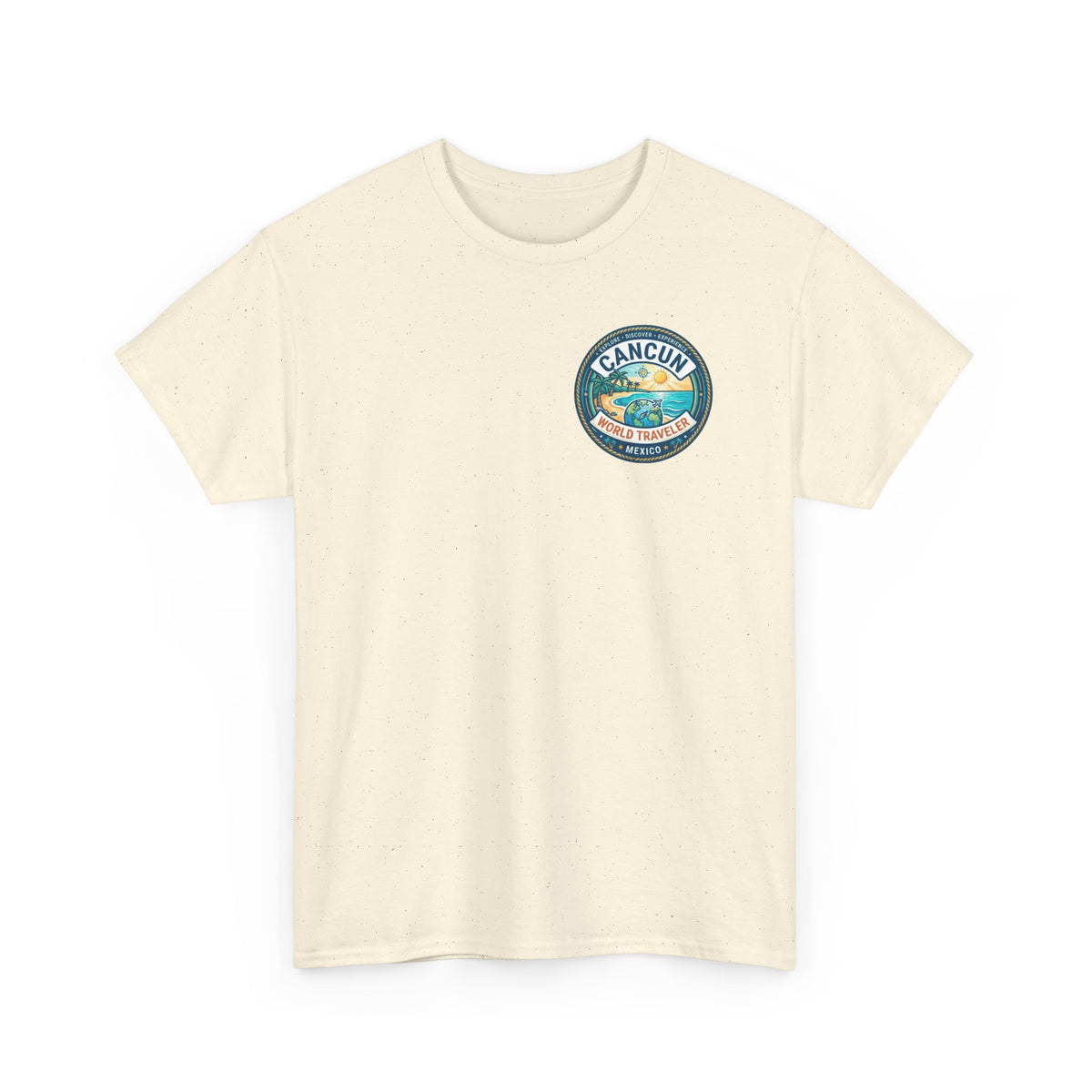 Cancun, Mexico World Traveler Unisex Heavy Cotton Tee