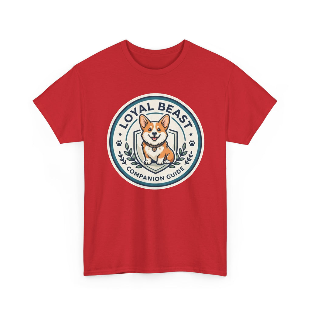 Loyal Beast Corgi Unisex Heavy Cotton Tee