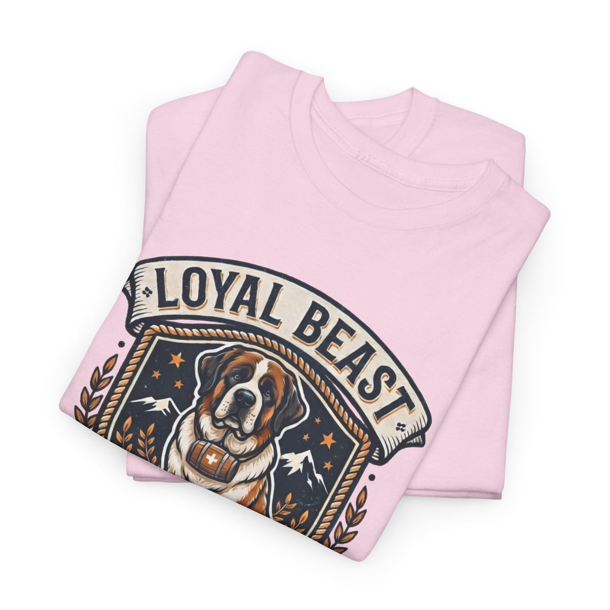 Loyal Beast Saint Bernard Unisex Heavy Cotton Tee