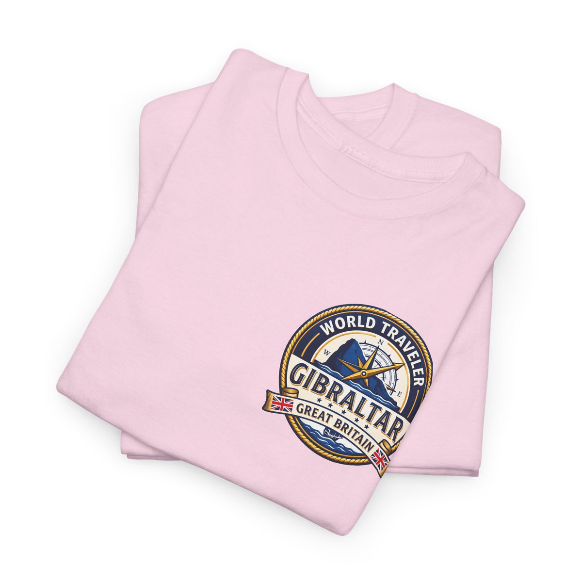 Gibraltar World Traveler Unisex Heavy Cotton Tee