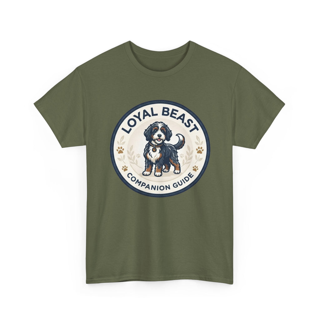 Loyal Beast Bernadoodle Unisex Heavy Cotton Tee