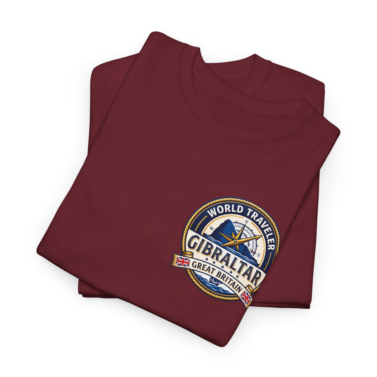 Gibraltar World Traveler Unisex Heavy Cotton Tee