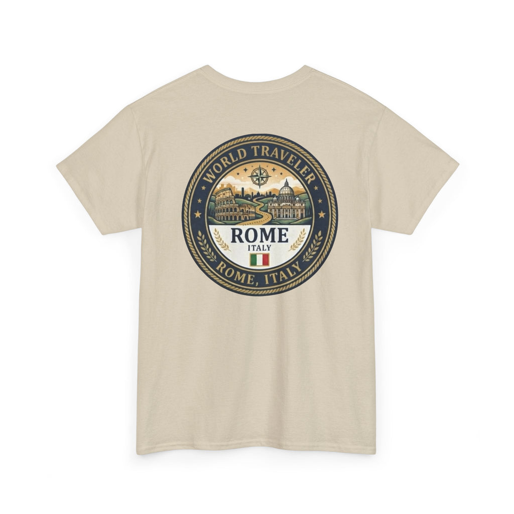 Rome World Traveler Unisex Heavy Cotton Tee