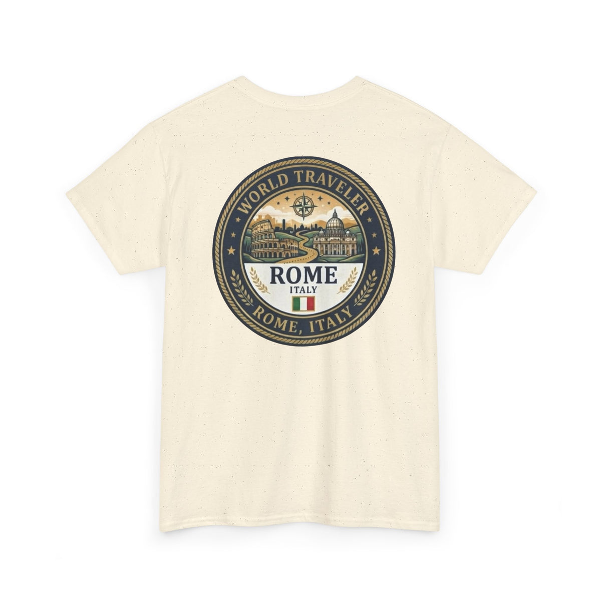 Rome World Traveler Unisex Heavy Cotton Tee
