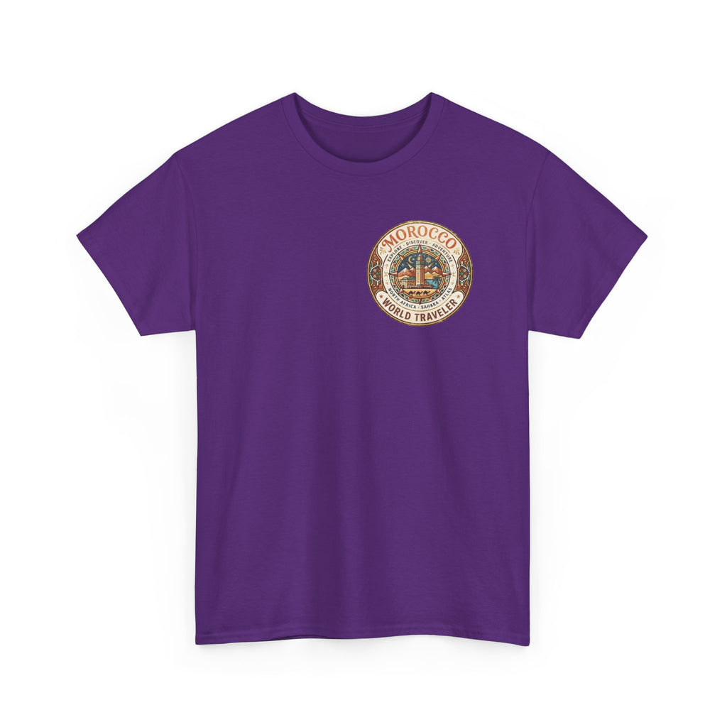 Morocco World Traveler Unisex Heavy Cotton Tee