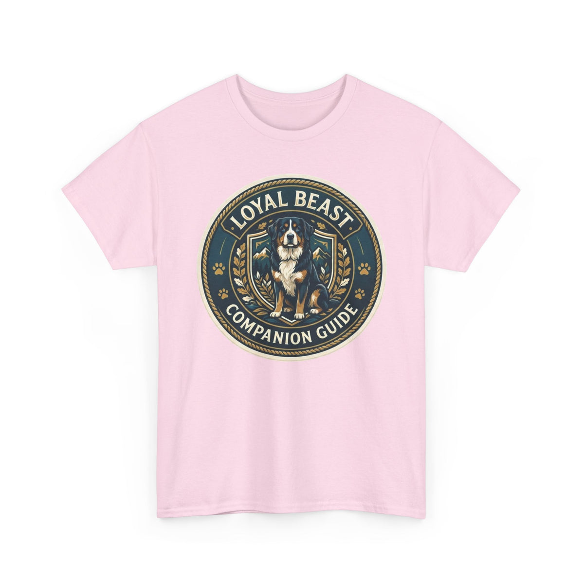 Loyal Beast Bernese Mountain Dog Unisex Heavy Cotton Tee