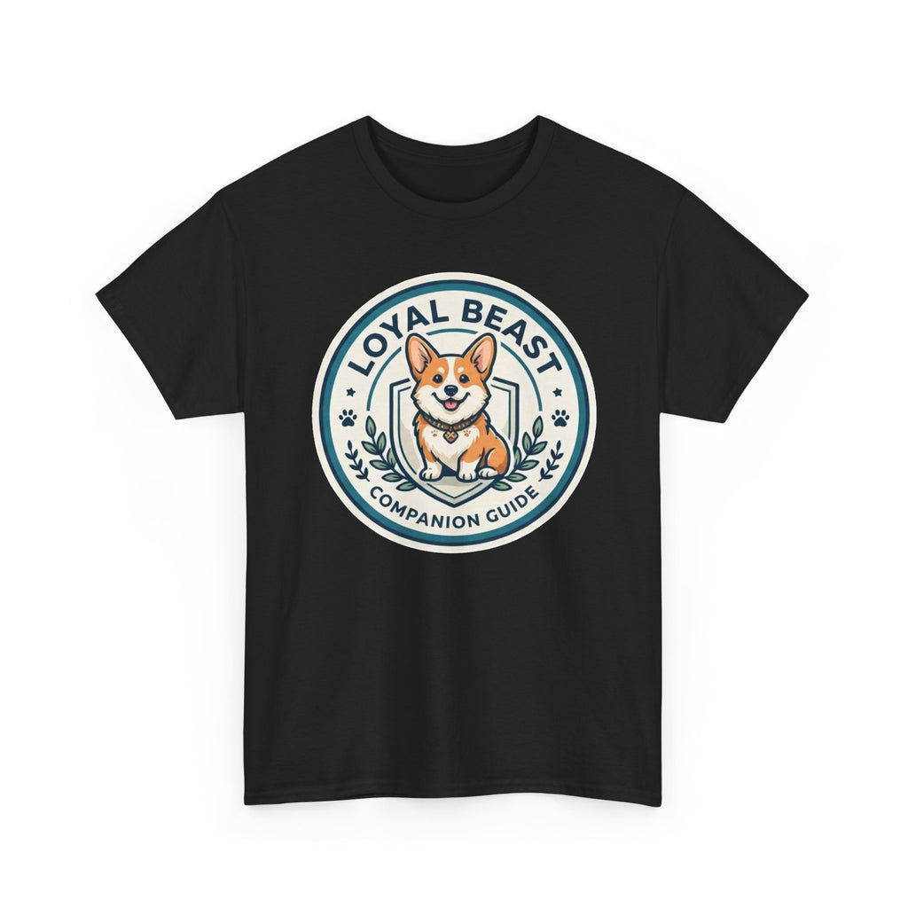 Loyal Beast Corgi Unisex Heavy Cotton Tee