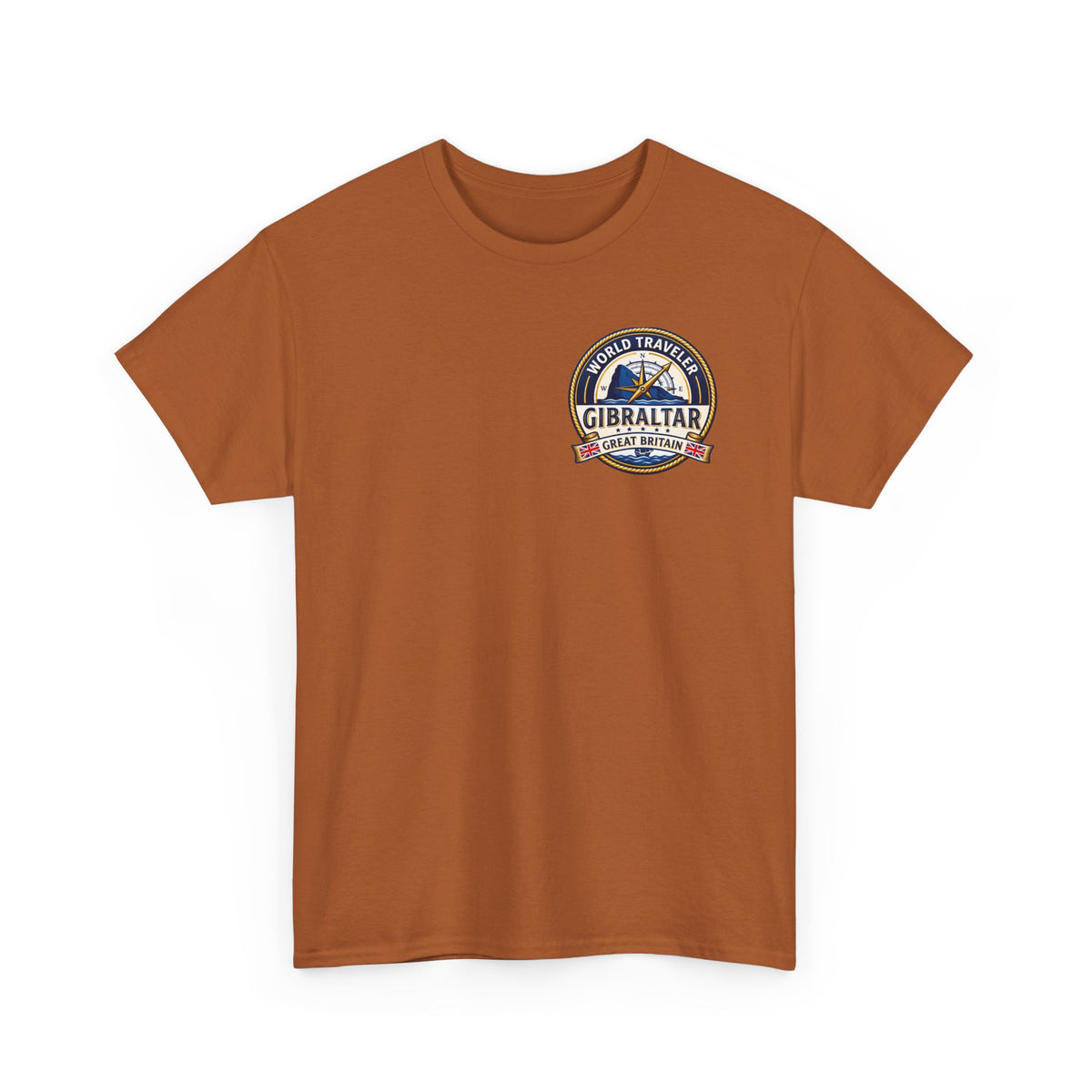 Gibraltar World Traveler Unisex Heavy Cotton Tee