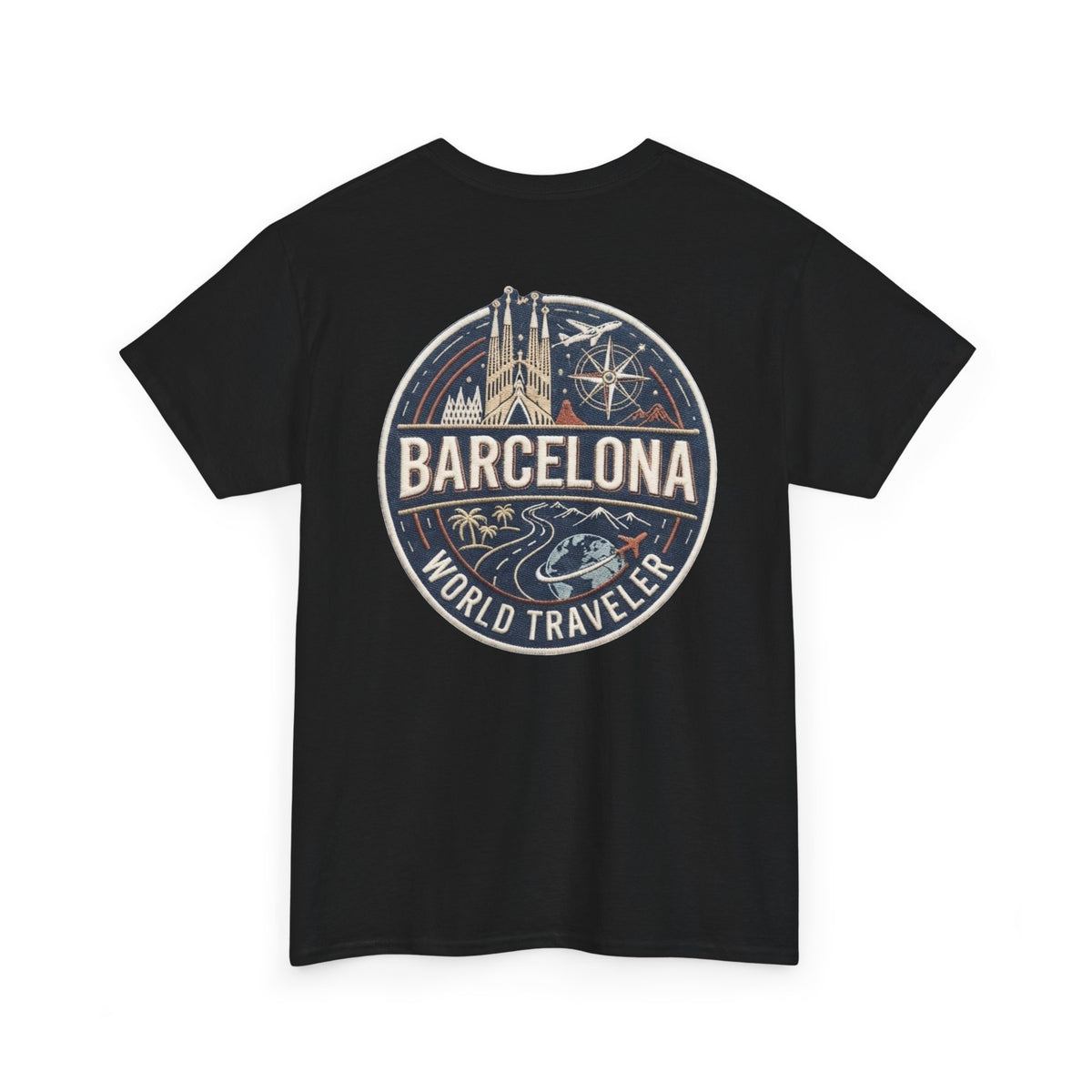 Barcelona World Traveler Unisex Heavy Cotton Tee