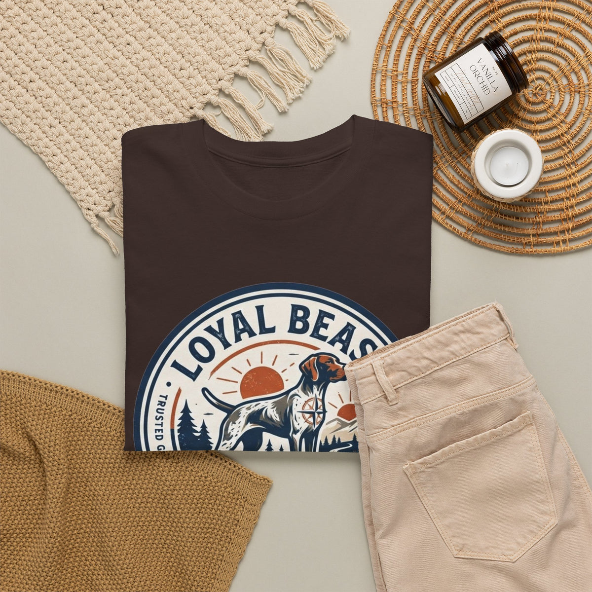 Loyal Beast Pointer Unisex Heavy Cotton Tee