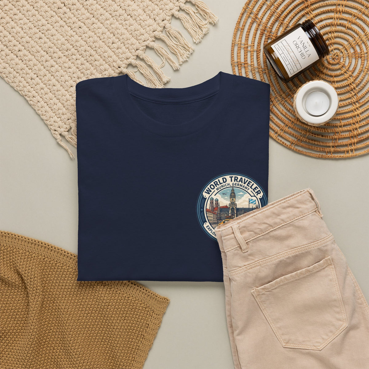 Munich, Germany Unisex Heavy Cotton Tee