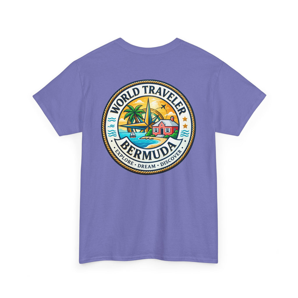 Bermuda World Traveler Unisex Heavy Cotton Tee