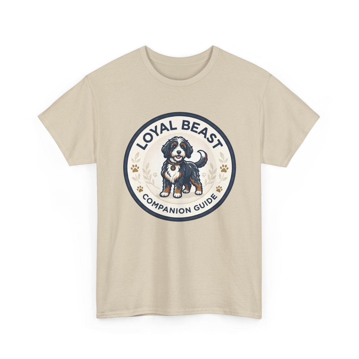 Loyal Beast Bernadoodle Unisex Heavy Cotton Tee