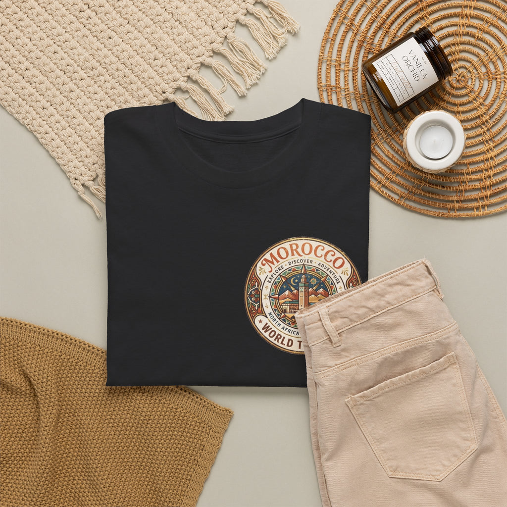 Morocco World Traveler Unisex Heavy Cotton Tee