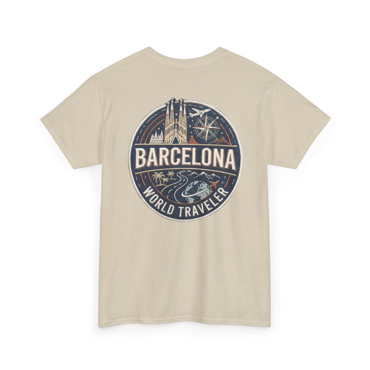 Barcelona World Traveler Unisex Heavy Cotton Tee