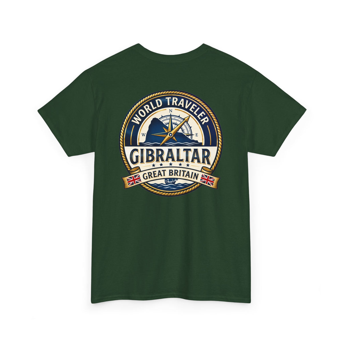 Gibraltar World Traveler Unisex Heavy Cotton Tee