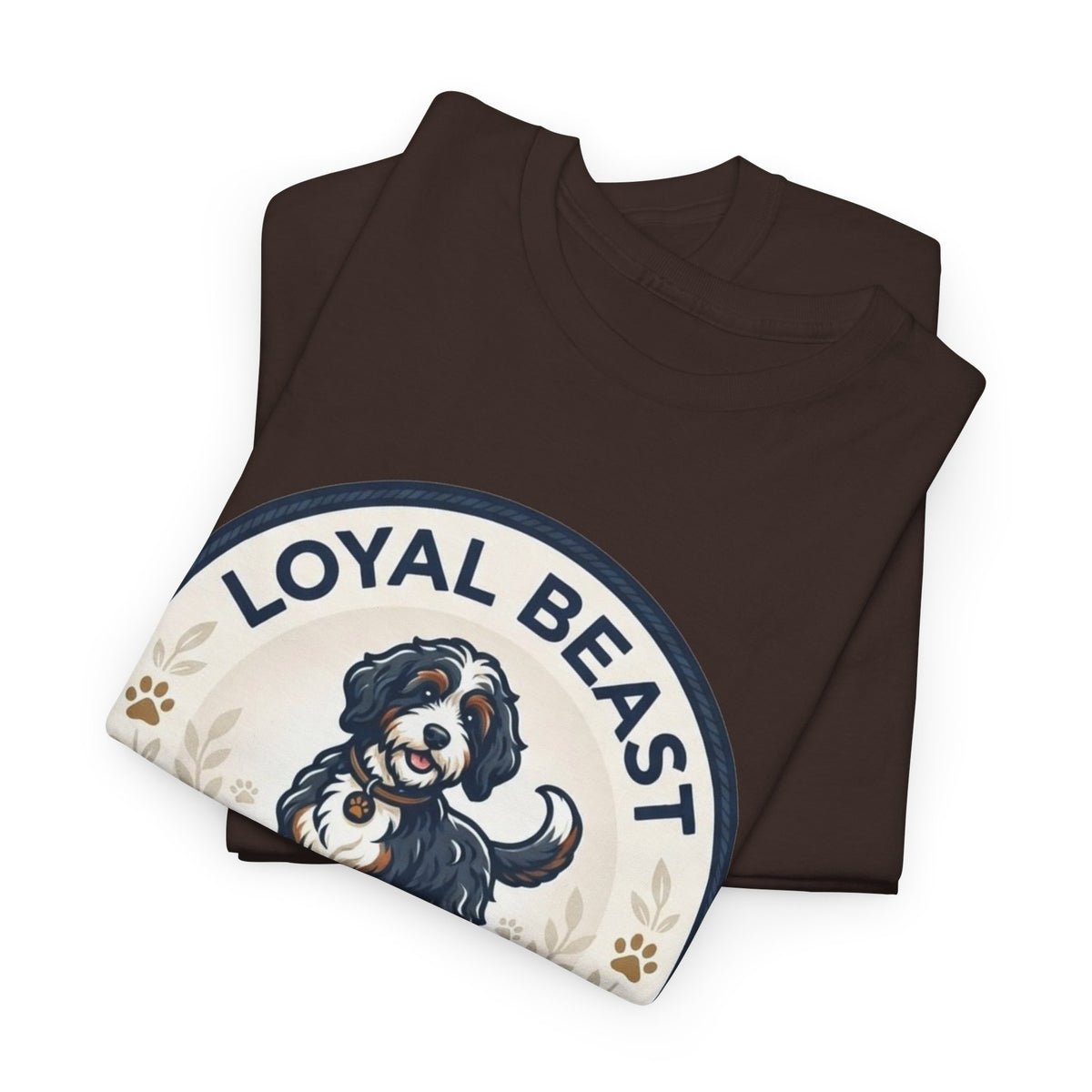 Loyal Beast Bernadoodle Unisex Heavy Cotton Tee