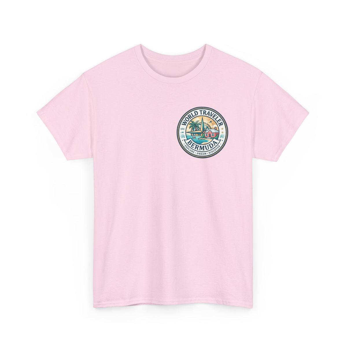 Bermuda World Traveler Unisex Heavy Cotton Tee