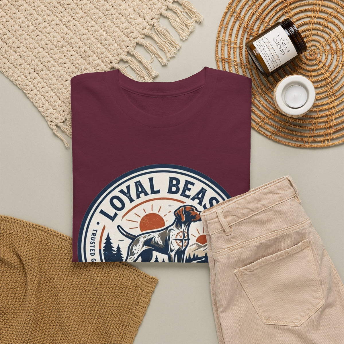 Loyal Beast Pointer Unisex Heavy Cotton Tee
