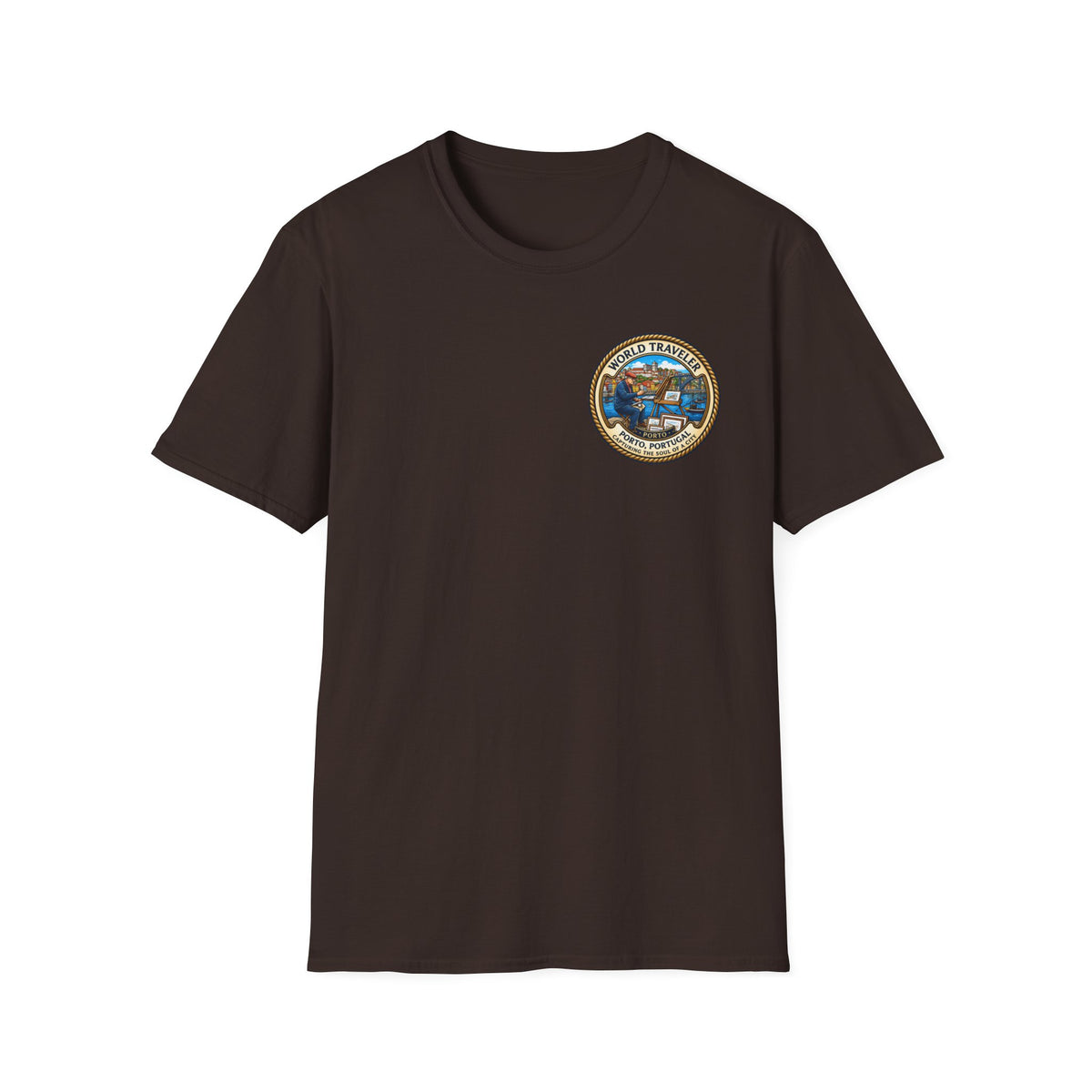 Porto, Portugal world Traveler Unisex Softstyle T-Shirt