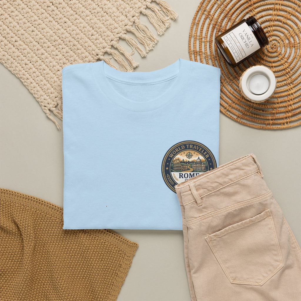 Rome World Traveler Unisex Heavy Cotton Tee