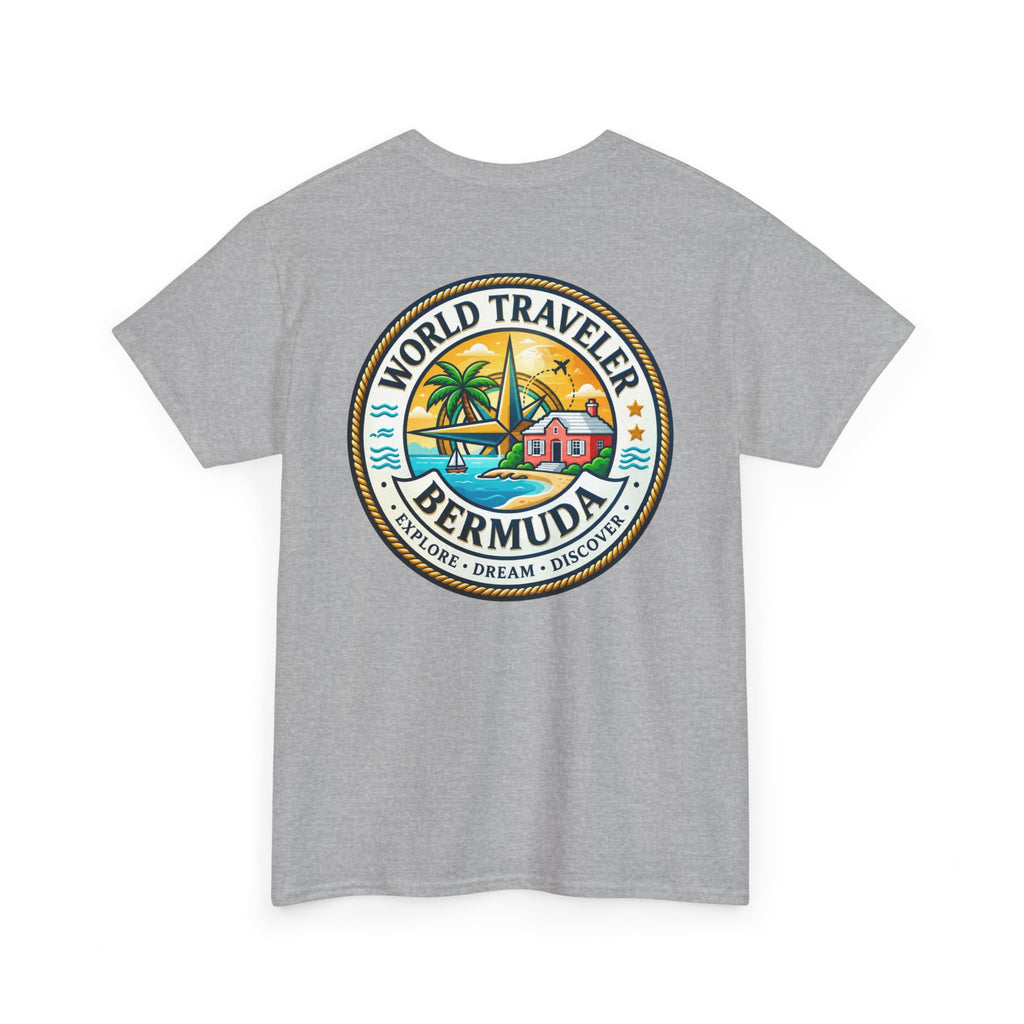 Bermuda World Traveler Unisex Heavy Cotton Tee