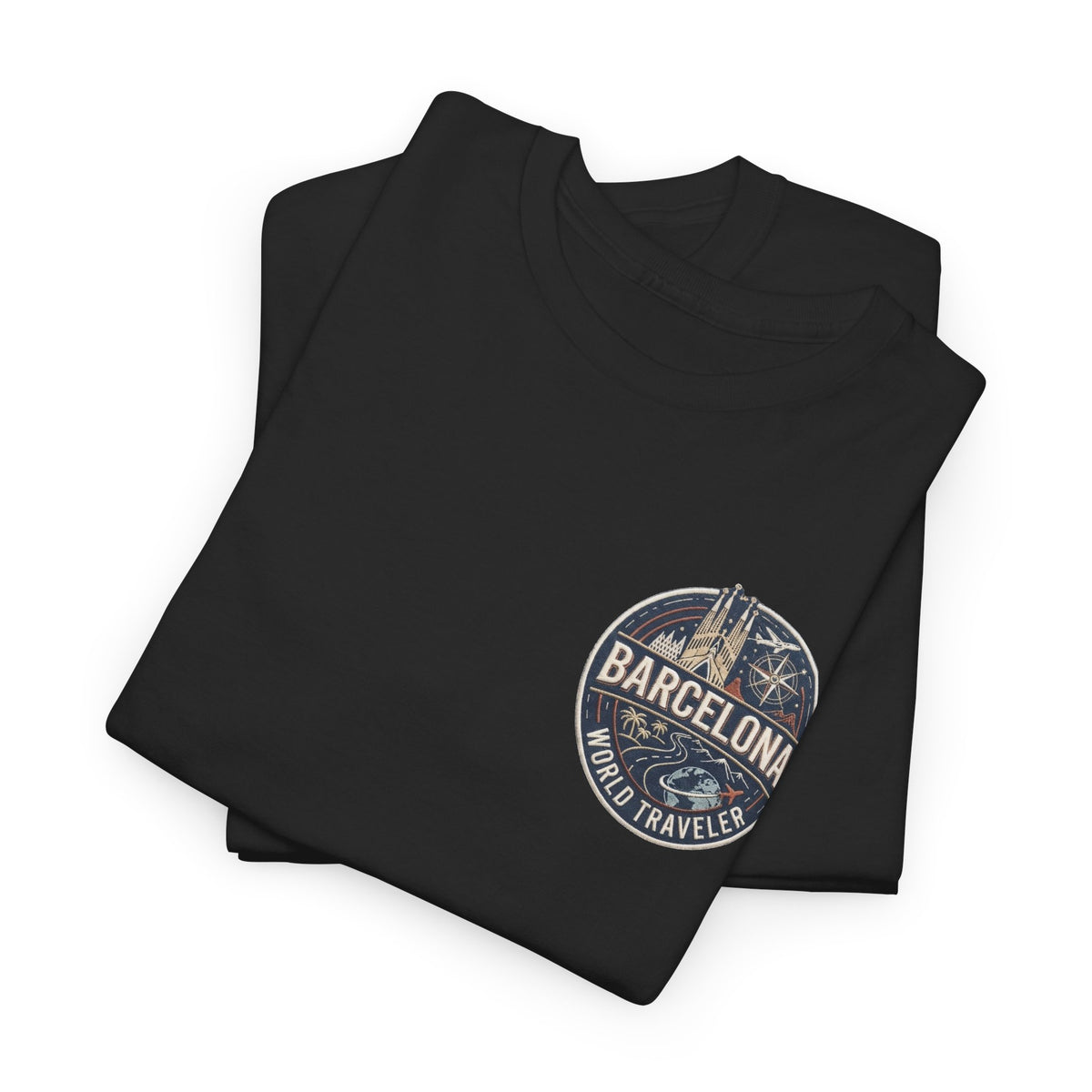Barcelona World Traveler Unisex Heavy Cotton Tee