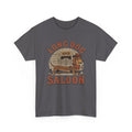 Long Dog Saloon Dachshund Unisex Heavy Cotton Tee