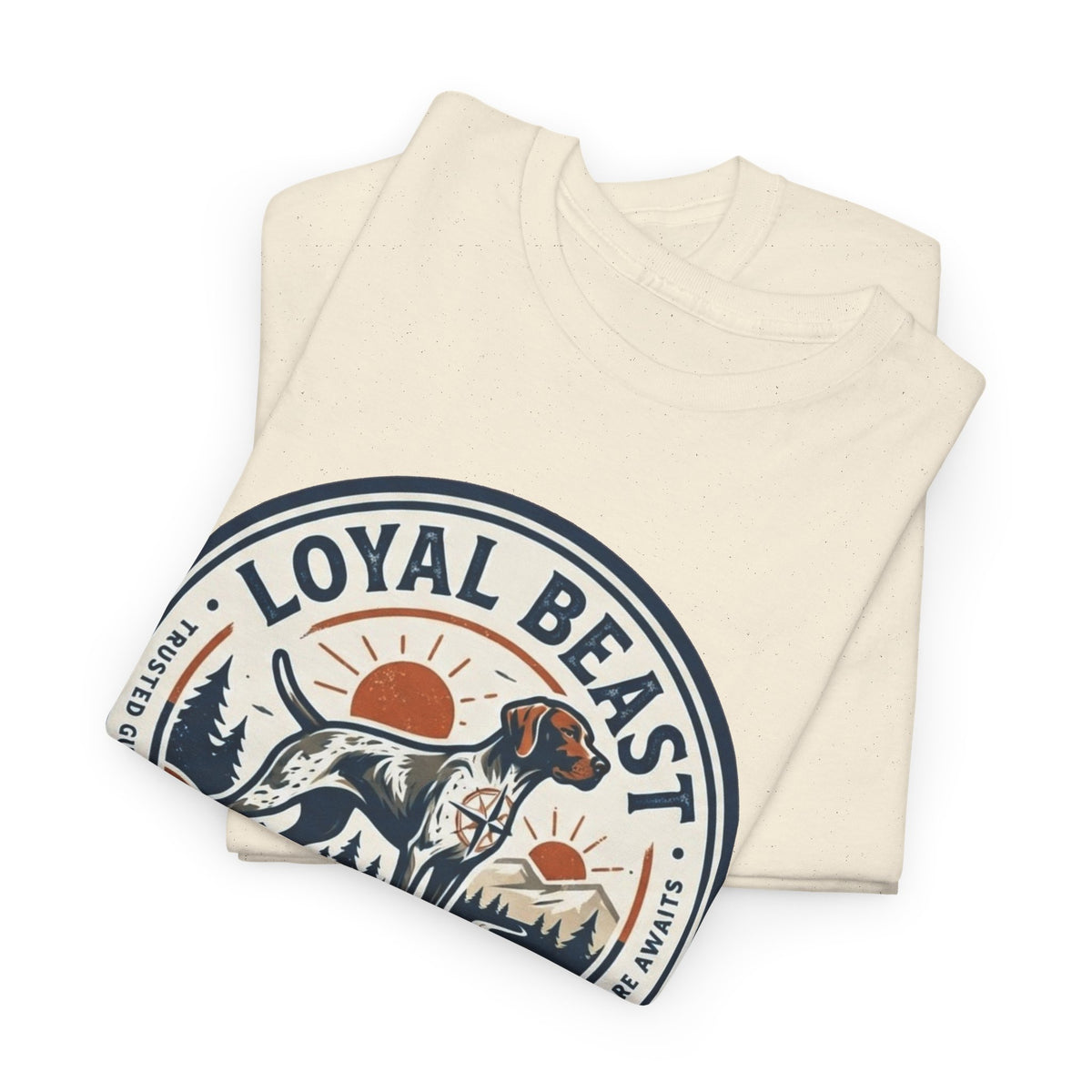 Loyal Beast Pointer Unisex Heavy Cotton Tee