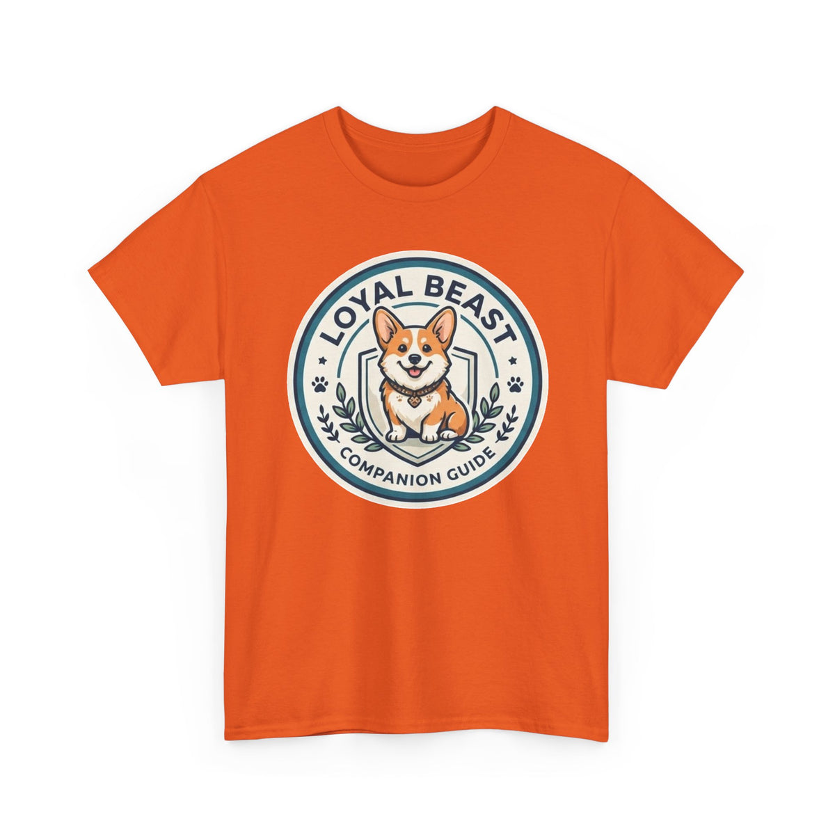 Loyal Beast Corgi Unisex Heavy Cotton Tee