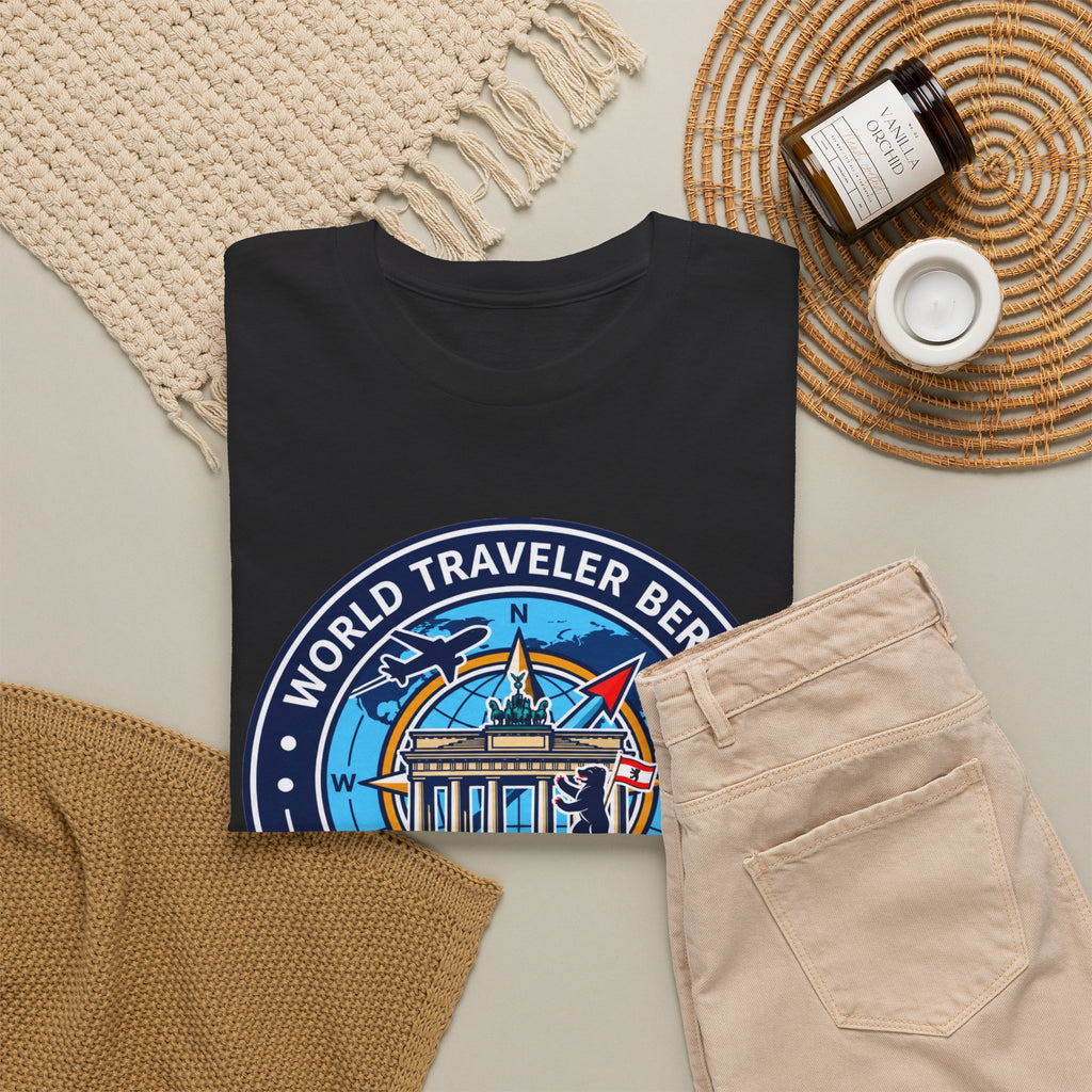Berlin, Germany World Traveler Unisex Heavy Cotton Tee