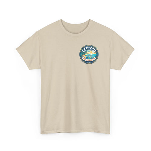 Cancun, Mexico World Traveler Unisex Heavy Cotton Tee