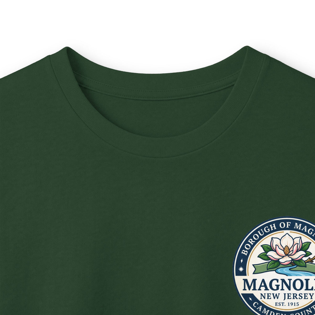 Magnolia, NJ Front and Back Logo Long Sleeve Tee Unisex Ultra Cotton