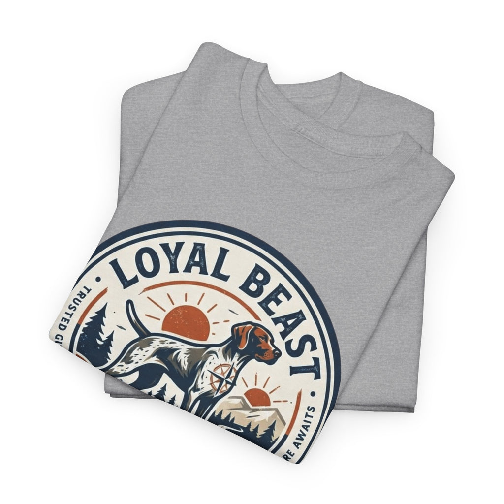 Loyal Beast Pointer Unisex Heavy Cotton Tee
