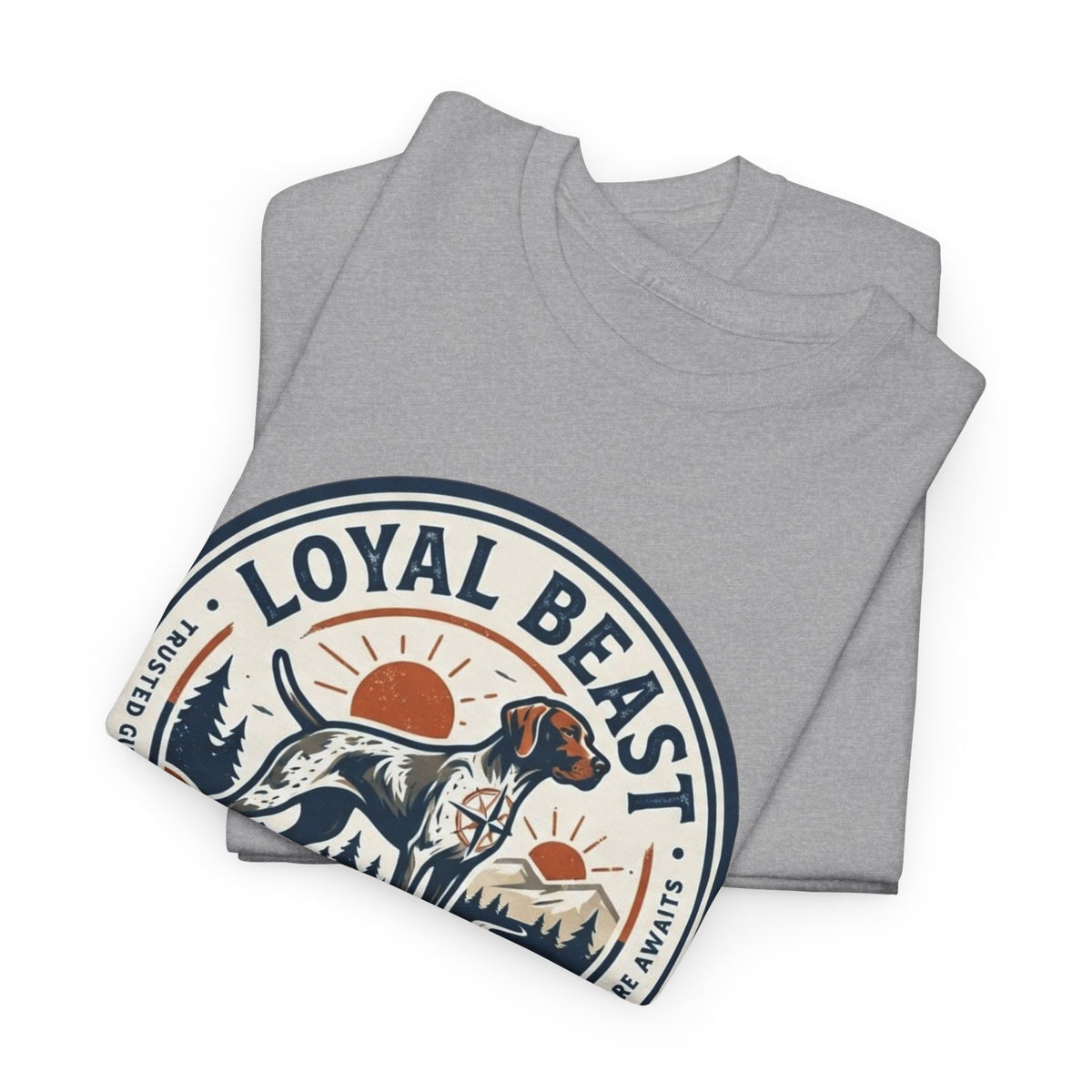 Loyal Beast Pointer Unisex Heavy Cotton Tee