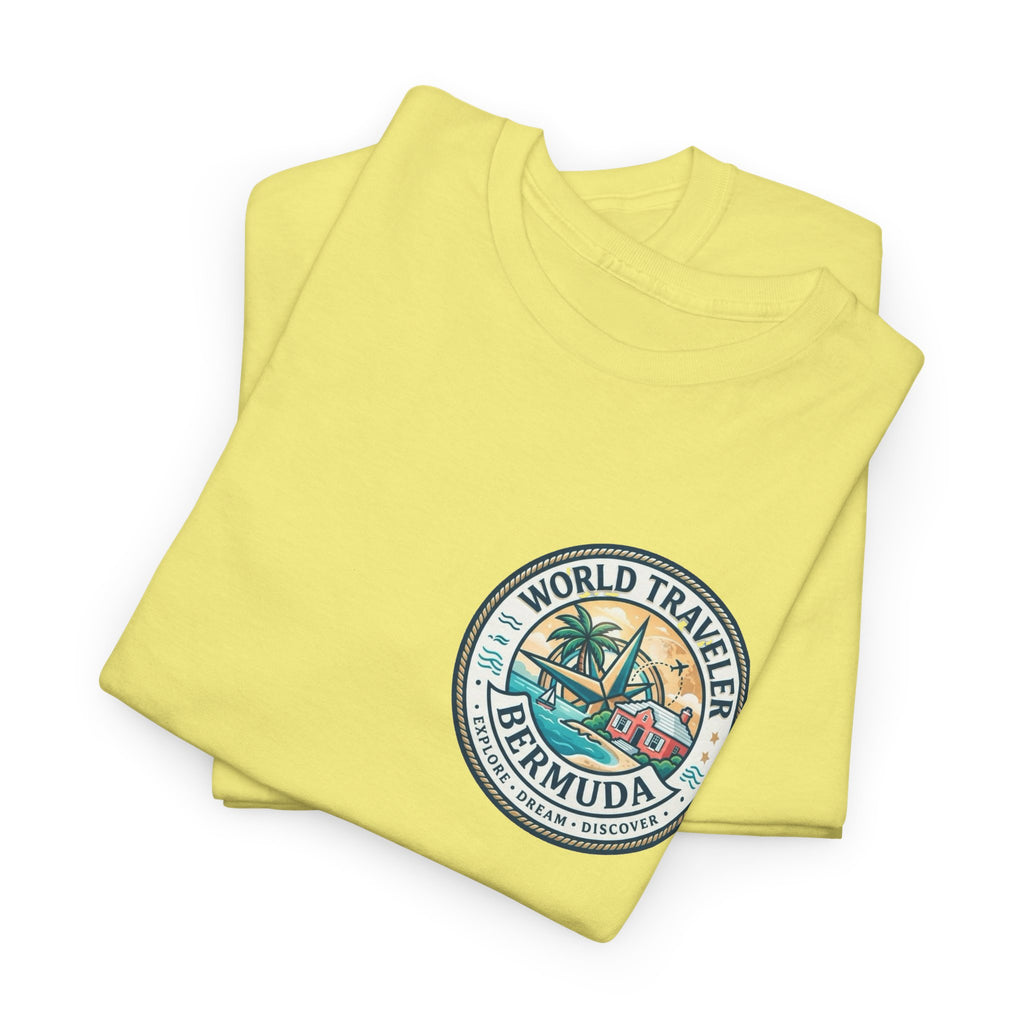 Bermuda World Traveler Unisex Heavy Cotton Tee