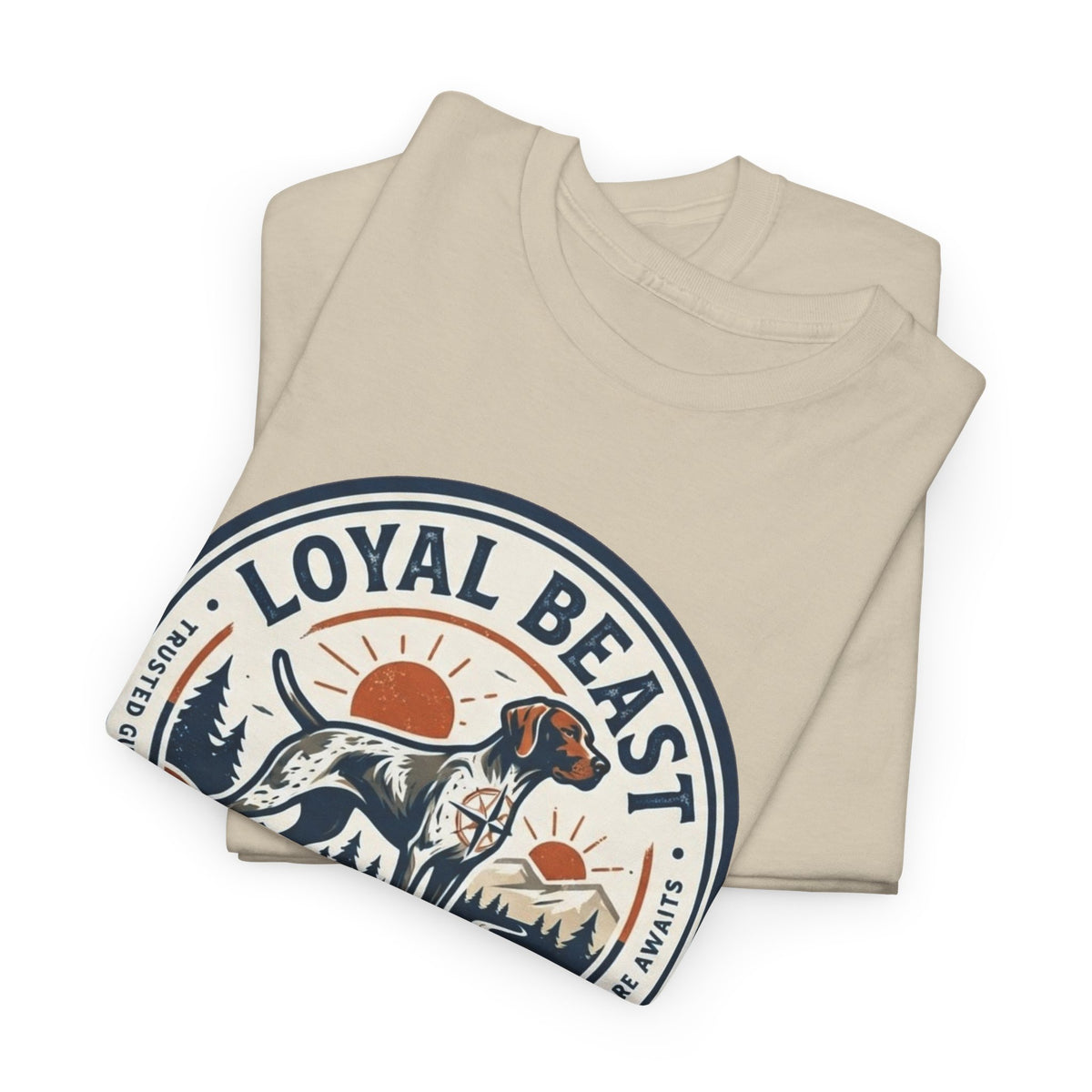 Loyal Beast Pointer Unisex Heavy Cotton Tee