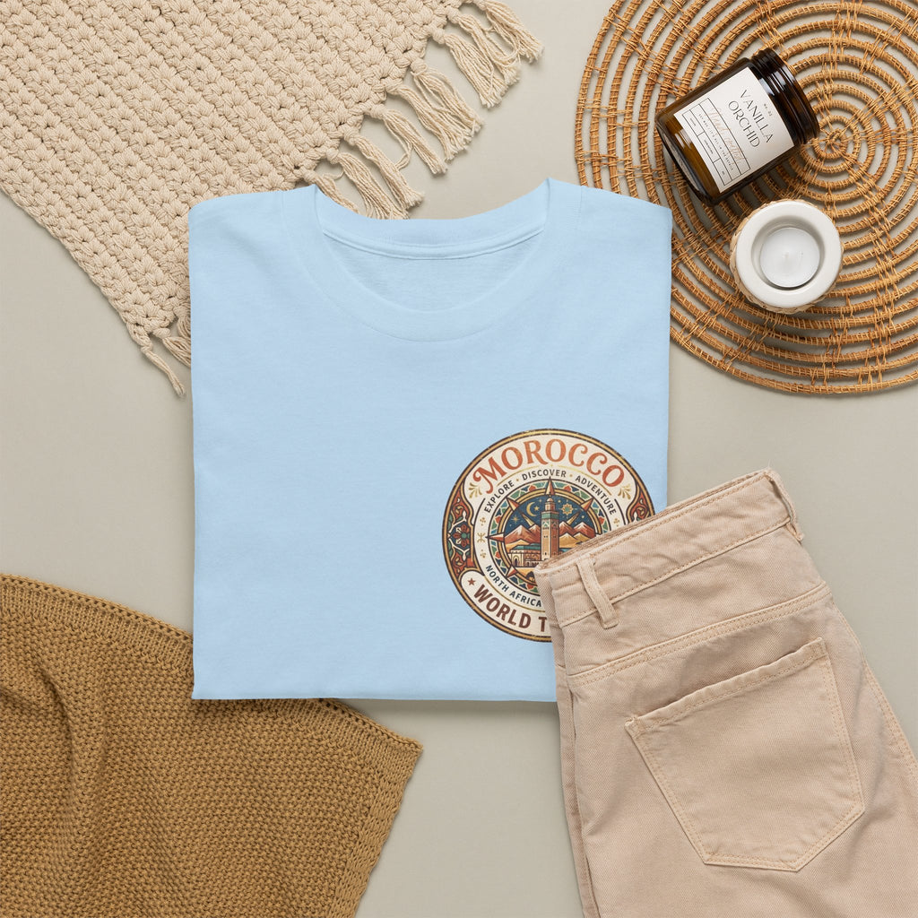 Morocco World Traveler Unisex Heavy Cotton Tee