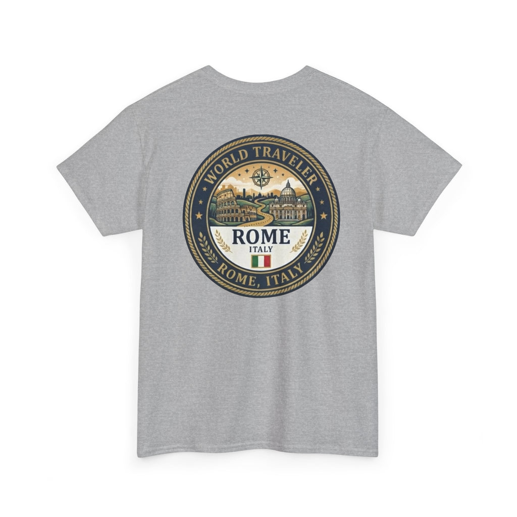 Rome World Traveler Unisex Heavy Cotton Tee