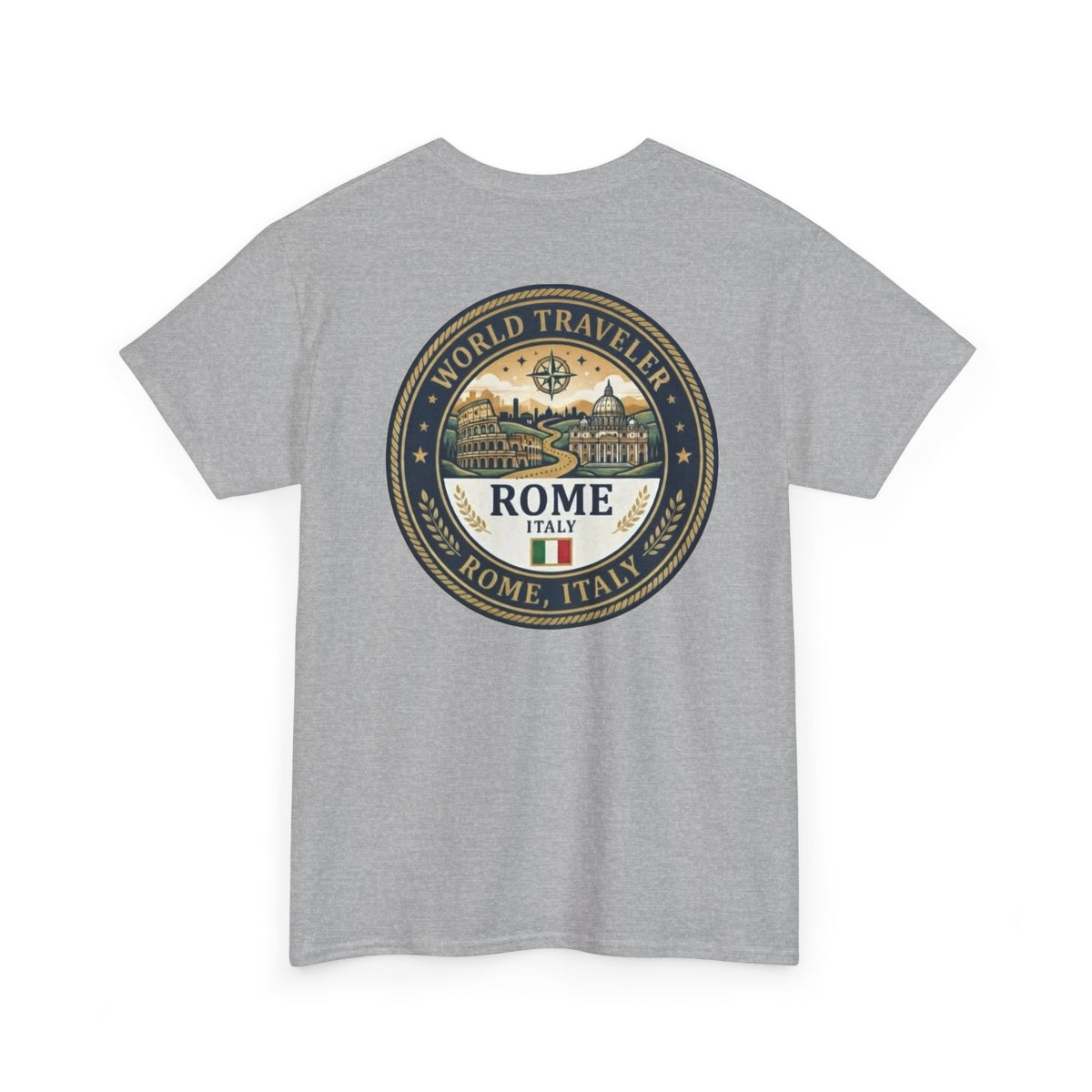 Rome World Traveler Unisex Heavy Cotton Tee