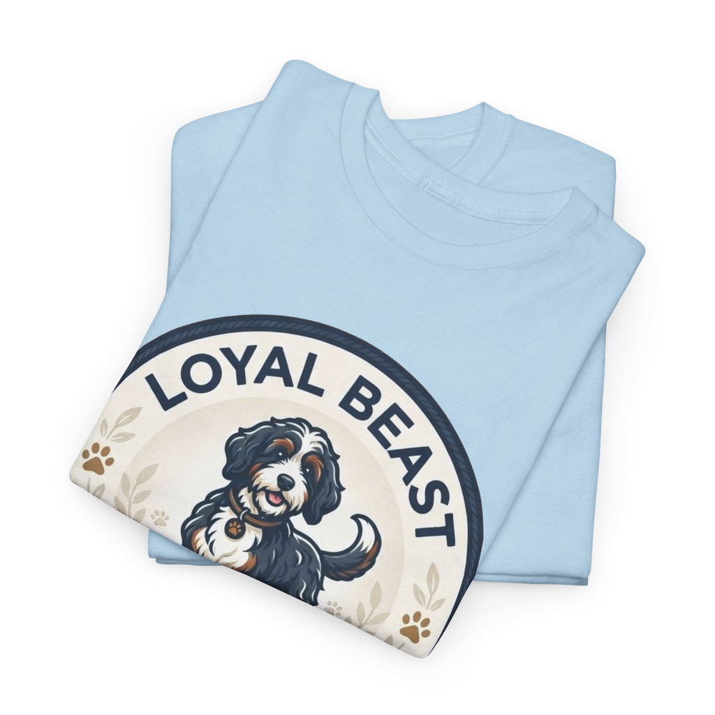 Loyal Beast Bernadoodle Unisex Heavy Cotton Tee
