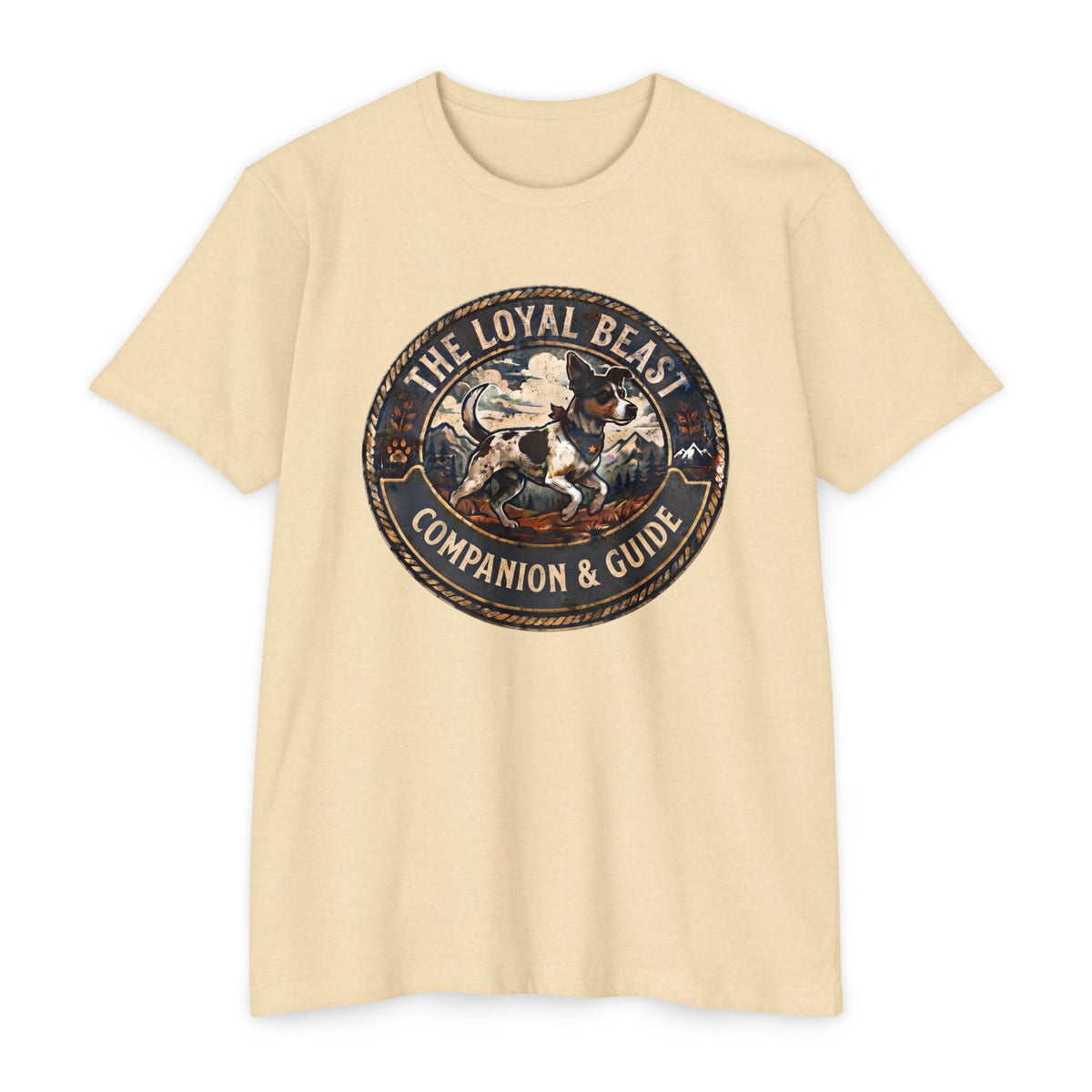 Loyal Beast Jack Russell Unisex T-shirt