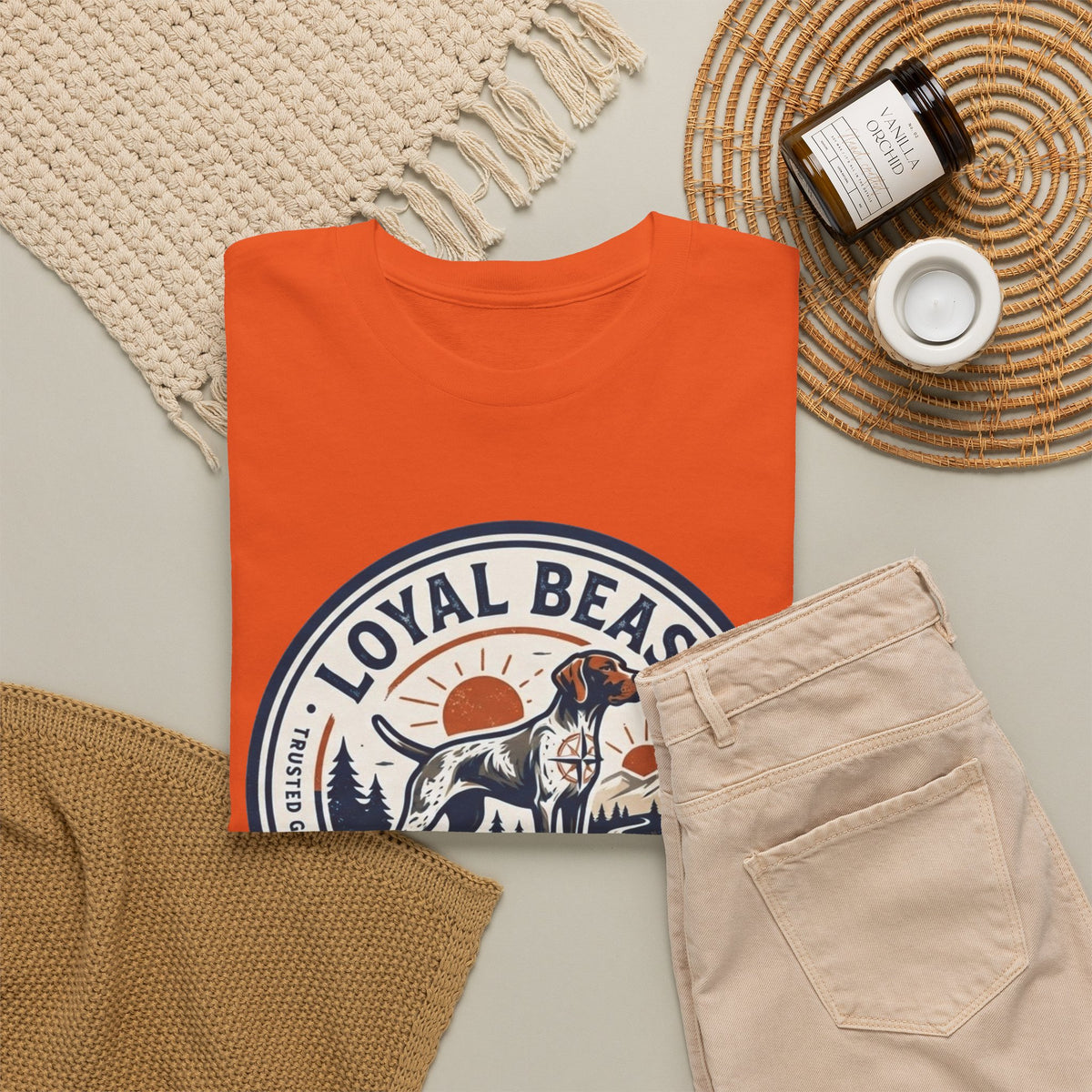 Loyal Beast Pointer Unisex Heavy Cotton Tee