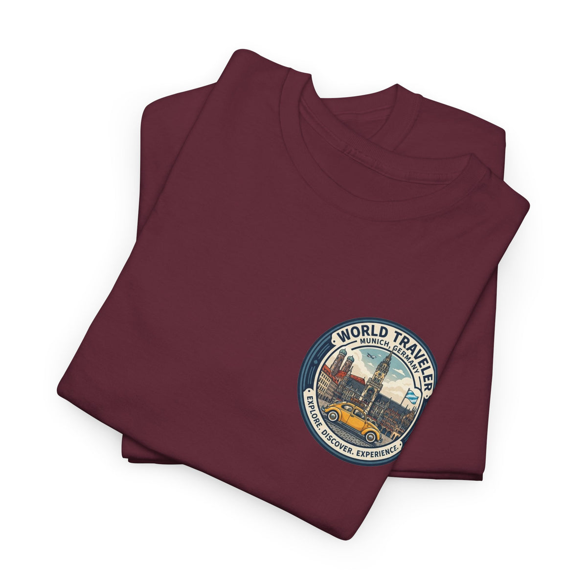 Munich, Germany Unisex Heavy Cotton Tee