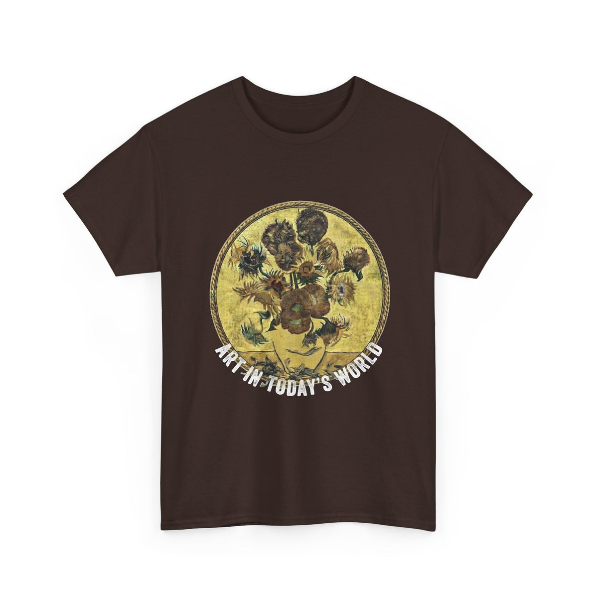 Art in Today’s World dying sunflowers T shirt