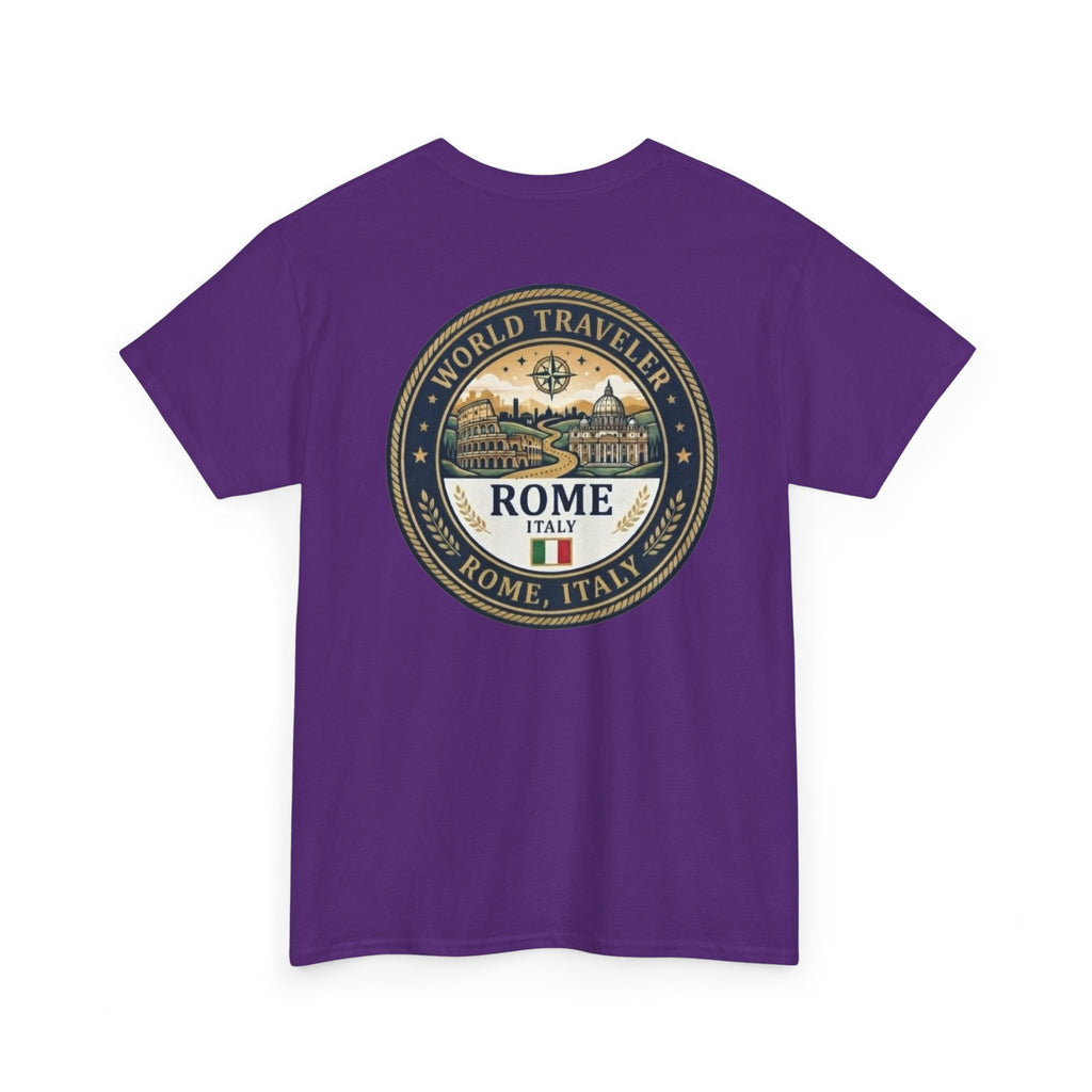 Rome World Traveler Unisex Heavy Cotton Tee