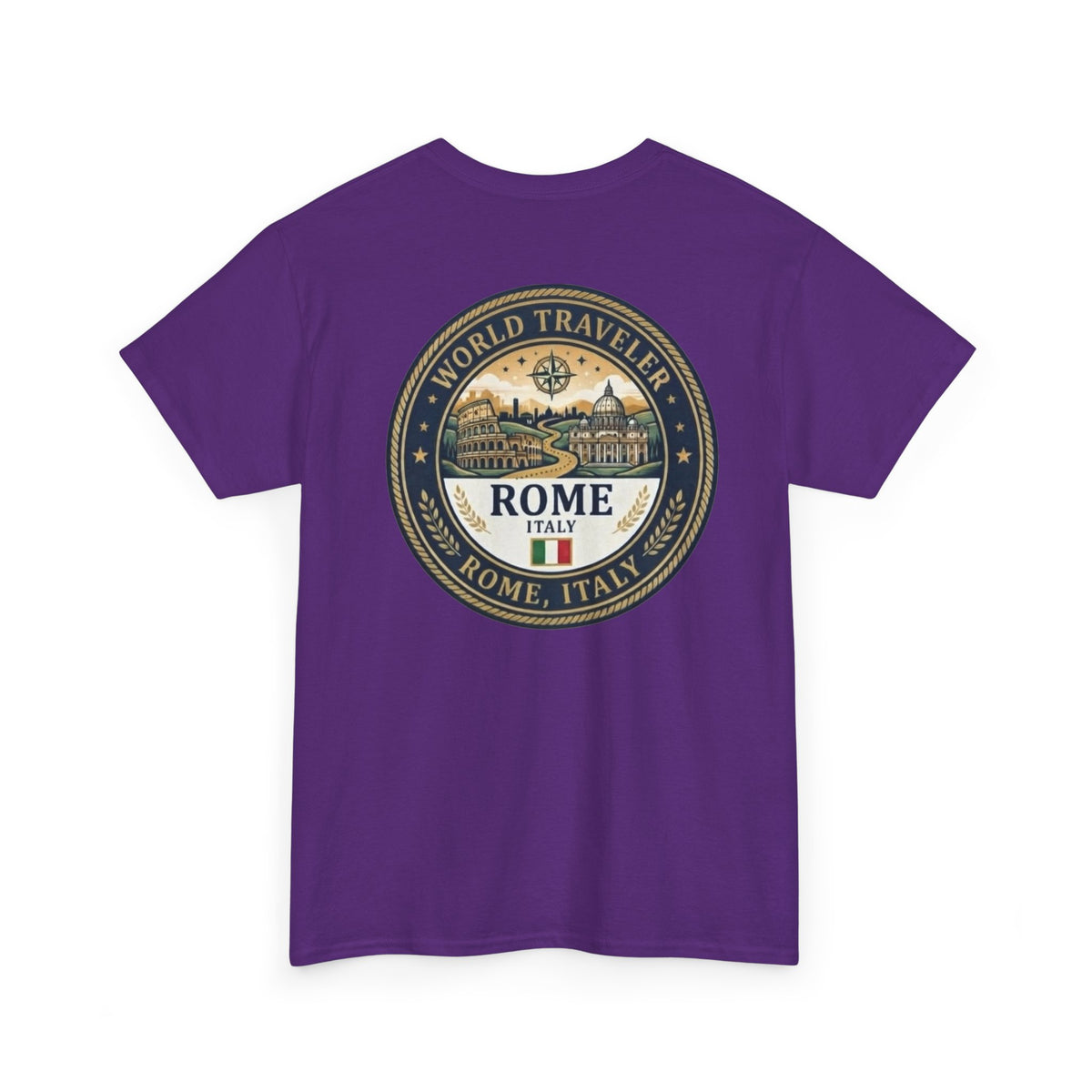 Rome World Traveler Unisex Heavy Cotton Tee
