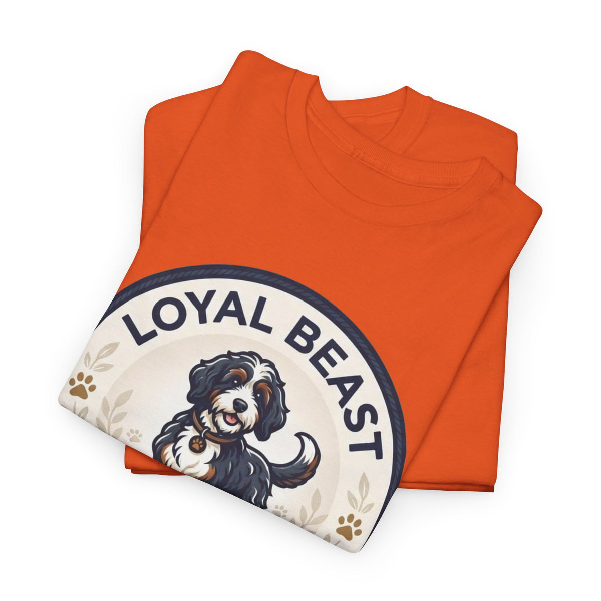Loyal Beast Bernadoodle Unisex Heavy Cotton Tee