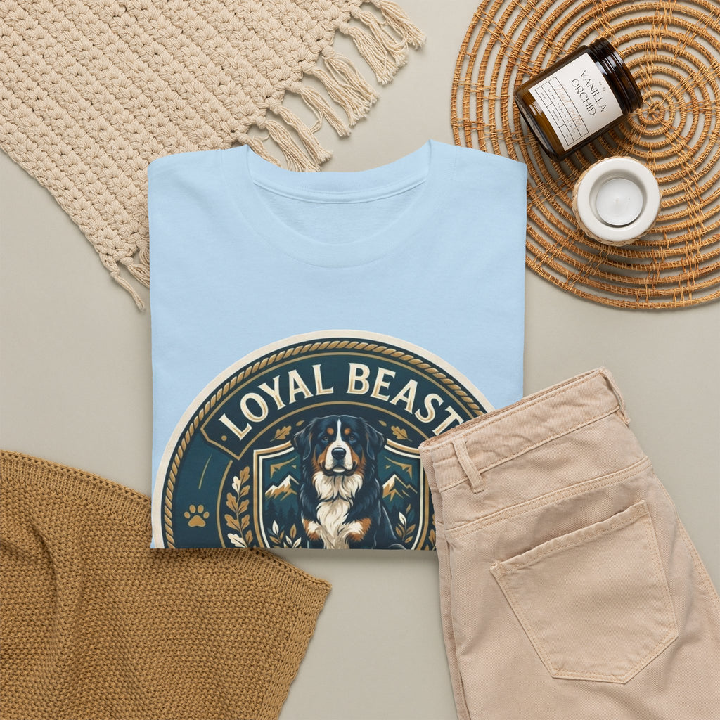 Loyal Beast Bernese Mountain Dog Unisex Heavy Cotton Tee