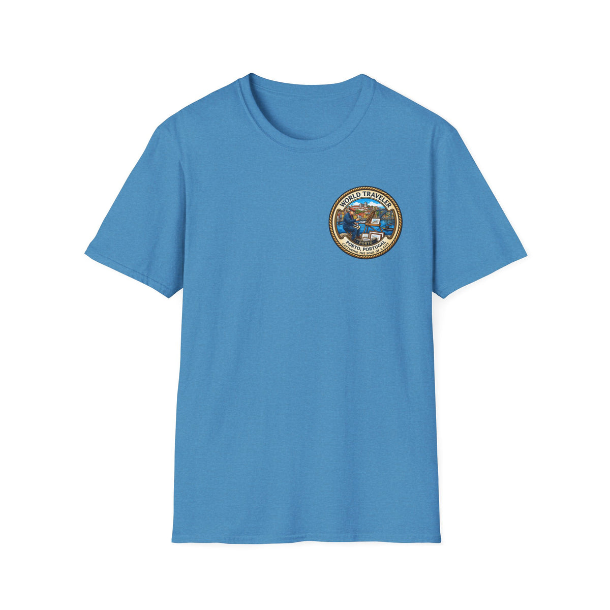 Porto, Portugal world Traveler Unisex Softstyle T-Shirt